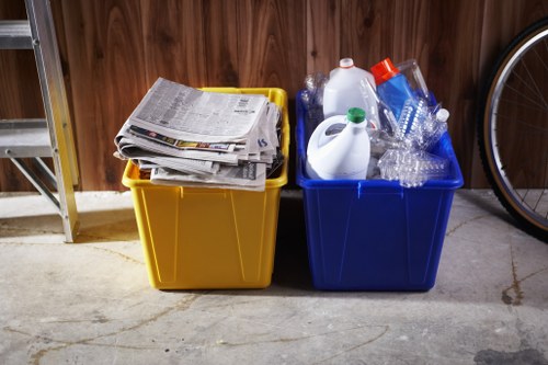 Eco-friendly disposal of garage and loft items